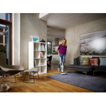 „Leifheit PowerVac 2in1“ 2 viename lazdinis dulkių siurblys, akumuliatorinis, sausas, cikloninis, be maišelio, juoda, mė