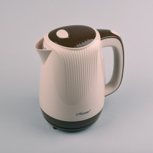 Feel-Maestro MR042 beige electric kettle 1.7 L Beige, Brown 2200 W Feel-Maestro MR042 beige electric kettle 1.7 L Beige, Brown 2200 W