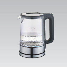 Maestro MR053 electric kettle 1.7 L 2200 W Black, Transparent
