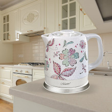 Ceramic electric kettle MAESTRO MR-068 1,5L 1500W (MR-068-FLOWERS)