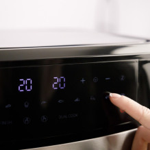 Taurus Air Fry Digital Duo dviguba karšto oro gruzdintuvė, 9 l, 2200 W, juoda