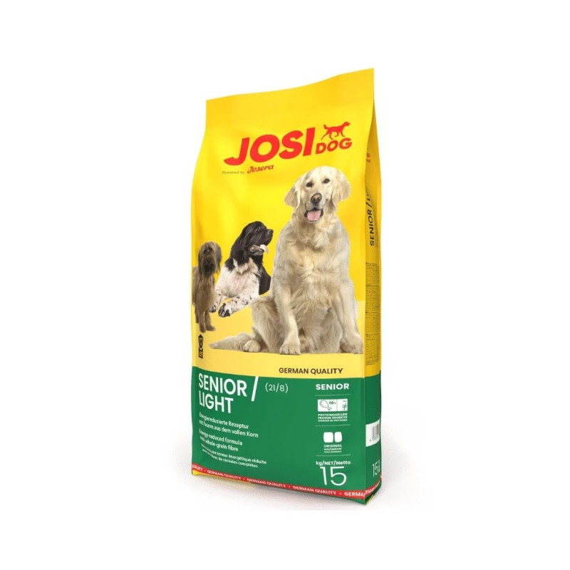 JOSERA JosiDog Senior / Light - sausas šunų ėdalas - 15 kg