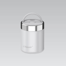 Maestro MR-1649-50-WHITE maisto termosas 0,5 l, baltas Maestro MR-1649-50-WHITE maisto termosas 0,5 l, baltas