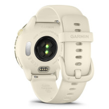 Garmin vívoactive 6 3.05 cm (1.2") AMOLED 42 mm Digital 390 x 390 pixels Touchscreen White Wi-Fi GPS (satellite)