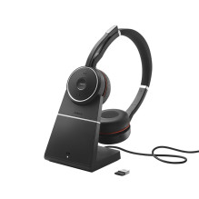 „Jabra Evolve 75 SE“ – UC stereofoninės ausinės su įkrovimo stovu