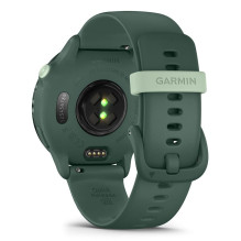„Garmin vívoactive 6“ 3,05 cm (1,2 colio) AMOLED 42 mm Skaitmeninis 390 x 390 pikselių Jutiklinis ekranas Žalias „Wi-Fi“