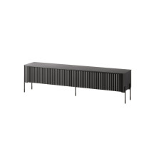 Cama VERA TV spintelė 190x40x50 matinė juoda