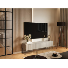 Cama VERA TV spintelė 190x40x50 kašmyro matinė spalva