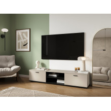 Cama SOHO TV cabinet 180x43x37 cashmere + black