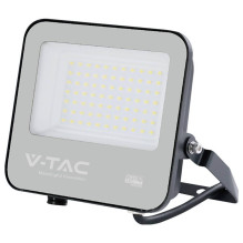 V-TAC 50W LED prožektorius su CREE lustu, juodo korpuso, pilko stiklo, 4000K, 135lm/W