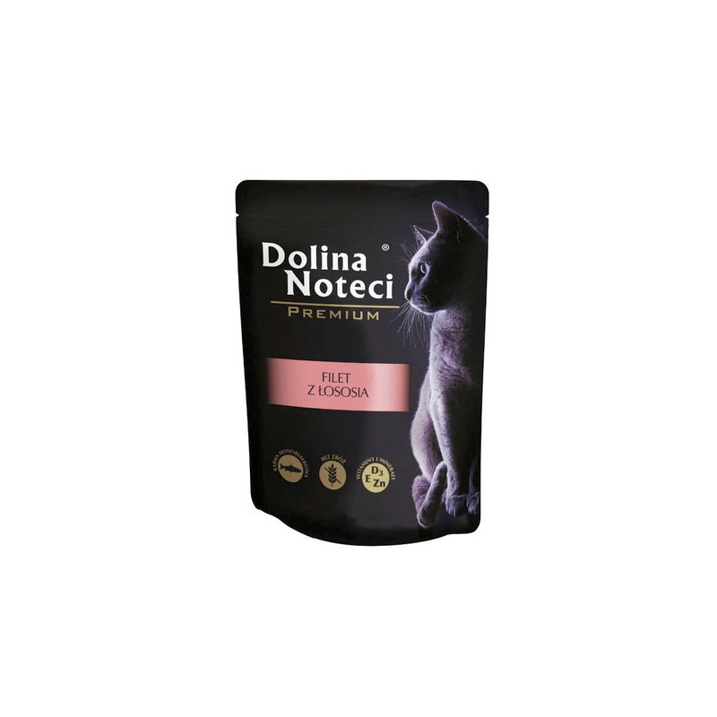 DOLINA NOTECI Premium Salmon fillet - wet cat food - 85g