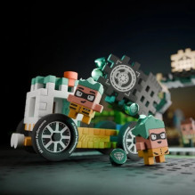 MARIOINEX Mini Waffle City banko apiplėšimo kaladėlės, 148 dalys