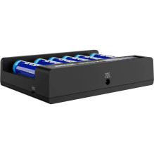 Ličio jonų akumuliatoriaus įkroviklis XTAR MC6C