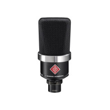 Neumann TLM 102 MT studijos rinkinys - didelės diafragmos kondensatorinis mikrofonas su amortizuojančiu laikikliu, juoda
