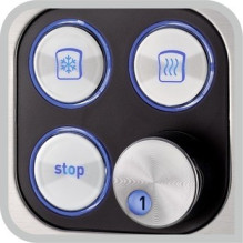 Tefal Equinox TT420D 7 2 griežinėliai Juoda, Nerūdijančiojo plieno