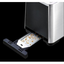 Tefal Equinox TT420D 7 2 slice(s) Black, Stainless steel