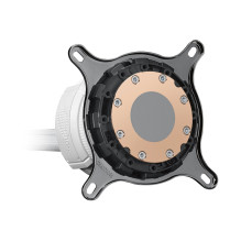 ASUS ROG Strix LC III 360 ARGB White Edition procesorius. Viskas viename skysčio aušintuvas, 12 cm.