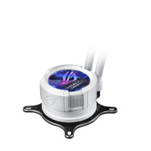 ASUS ROG Strix LC III 360 ARGB White Edition procesorius. Viskas viename skysčio aušintuvas, 12 cm.
