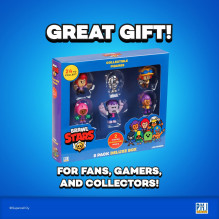 BRAWL STARS S1 FIGURES - 8 PACK DELUXE BOX VER.C BRAWL STARS S1 FIGURES - 8 PACK DELUXE BOX VER.C