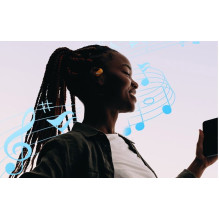 VENTION Vention OpenBeat BT 5.4 BK belaidės ausinės, juodos