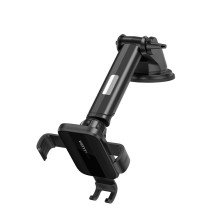 Vention Auto-Clamping Car Phone Mount With Suction Cup Black Square Type