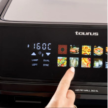 Gruzdintuvė be riebalų su ilgu krepšeliu ir grotelėmis Taurus 973004000