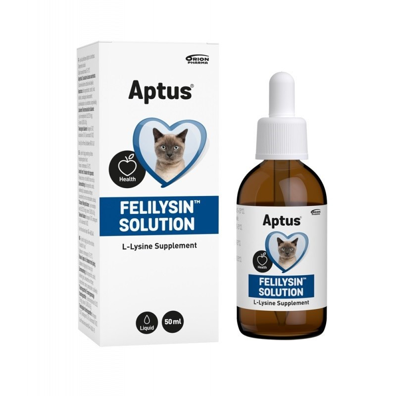 APTUS Felilysin Solution Immunity and stress - supplements for cats - 50 ml