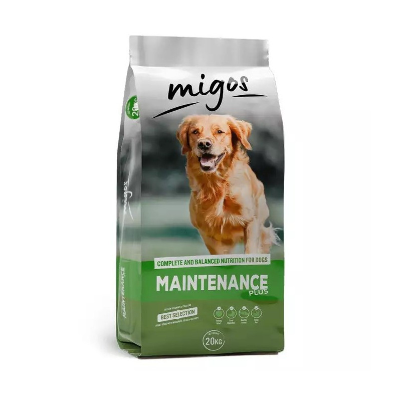 MIGOS Maintenance Plus - sausas šunų ėdalas - 20 kg