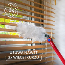 Vileda dustpan with long handle + 1 Flex&amp;Catch refill