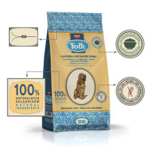 FOLK Medium and large breeds Kashubian-style fish specialty with apples, parsley and lovage - dry dog food - 12kg