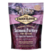 CARNILOVE Cat Salmon &amp; Turkey For Kittens - dry cat food - 400 g