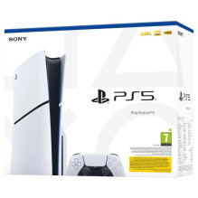 „Sony PlayStation 5 Slim BluRay“ konsolė, 1 TB, balta