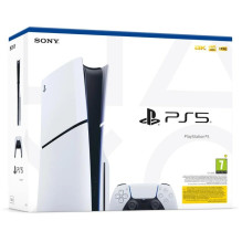 „Sony PlayStation 5 Slim BluRay“ konsolė, 1 TB, balta