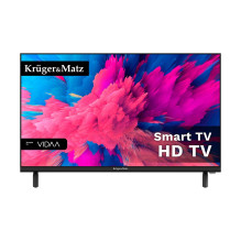 Krüger&amp;Matz KM0224-V3 24" HD Smart TV Wi-Fi Black