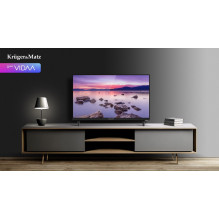 „KrügerMatz KM0224-V3“ 24 colių HD išmanusis televizorius su „Wi-Fi“ juodas
