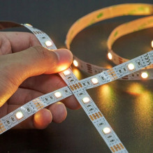 Vention RGB FPC LED šviesos juosta su 5V nuotolinio valdymo pultu, 2m