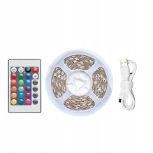 Vention RGB FPC LED šviesos juosta su 5V nuotolinio valdymo pultu, 2m