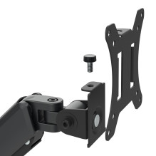 Maclean 3 monitor mount, gas spring, 17"-27", 2-8kg, black, MC-137 Maclean 3 monitor mount, gas spring, 17"-27", 2-8kg, black, MC-137