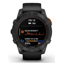 Garmin fēnix 7 Pro Solar Edition 3.3 cm (1.3") MIP 47 mm Digital 260 x 260 pixels Touchscreen Black, Grey Wi-Fi GPS