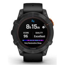 Garmin fēnix 7 Pro Solar Edition 3.3 cm (1.3") MIP 47 mm Digital 260 x 260 pixels Touchscreen Black, Grey Wi-Fi GPS