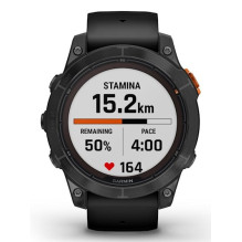 Garmin fēnix 7 Pro Solar Edition 3.3 cm (1.3") MIP 47 mm Digital 260 x 260 pixels Touchscreen Black, Grey Wi-Fi GPS