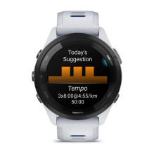 Garmin Forerunner 265 3.3 cm (1.3") AMOLED 46 mm Digital 416 x 416 pixels Touchscreen Black, White Wi-Fi GPS (satel