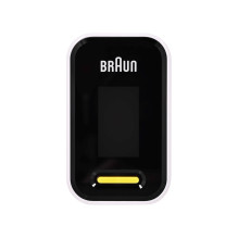 Braun YK-81CEU pulsoksimetras Juoda, Nerūdijančio plieno