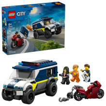 LEGO CITY 60479 Policijos kalinių transportavimo furgonas