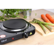 IDEAL 2-plate electric cooker, max power 2600 W