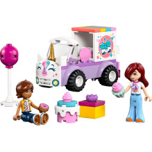 LEGO FRIENDS 42675 Vienaragio pyrago pristatymo automobilis LEGO FRIENDS 42675 Vienaragio pyrago pristatymo automobilis