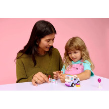 LEGO FRIENDS 42675 Vienaragio pyrago pristatymo automobilis LEGO FRIENDS 42675 Vienaragio pyrago pristatymo automobilis