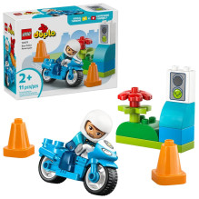 LEGO DUPLO 10471 Blue Police Motorcycle