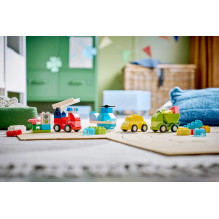 LEGO DUPLO 10474 Kūrybingos transporto priemonės LEGO DUPLO 10474 Kūrybingos transporto priemonės