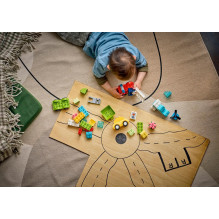 LEGO DUPLO 10474 Kūrybingos transporto priemonės LEGO DUPLO 10474 Kūrybingos transporto priemonės